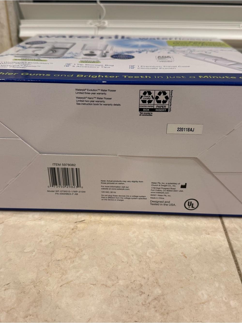 BRAND NEW Waterpik Waterflosser - Not Opened - Picture 6 of 6